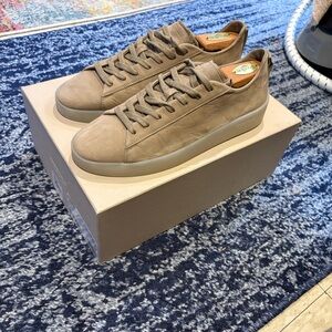 Fear of God Beige Low-Top Sneakers